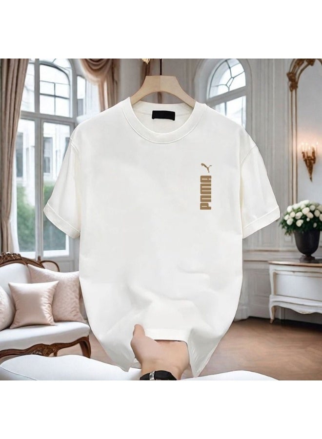 PUMA تي شيرت بومة أبيض - Image 3